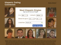 Hispanic Dating Connexion Hispanic Dating Connexion Homepage Image